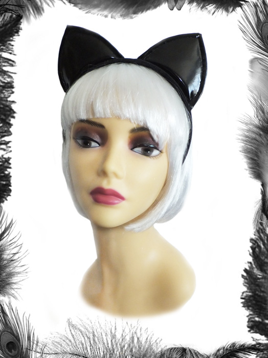 pvc cat ears headban